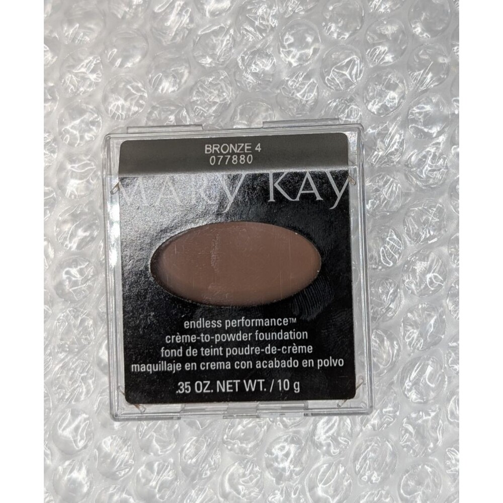 Mary Kay Endless Performance Creme to Powder Foundation BRONZE 4 Cream 077880